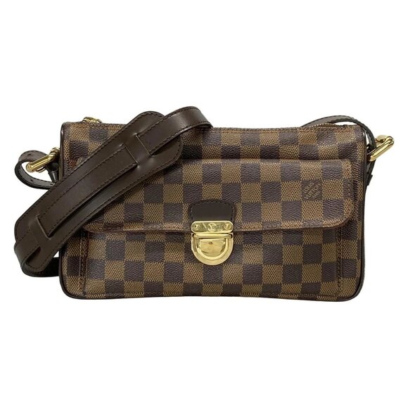 LOUIS VUITTON Ravello GM Ebene Damier Shoulder Bag 787-090125 - Picture 1 of 14